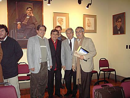 Domingo Mart�nez, Alberto Mosquera, Chuck Walker, Edgar Montiel y Edgardo Rivera.